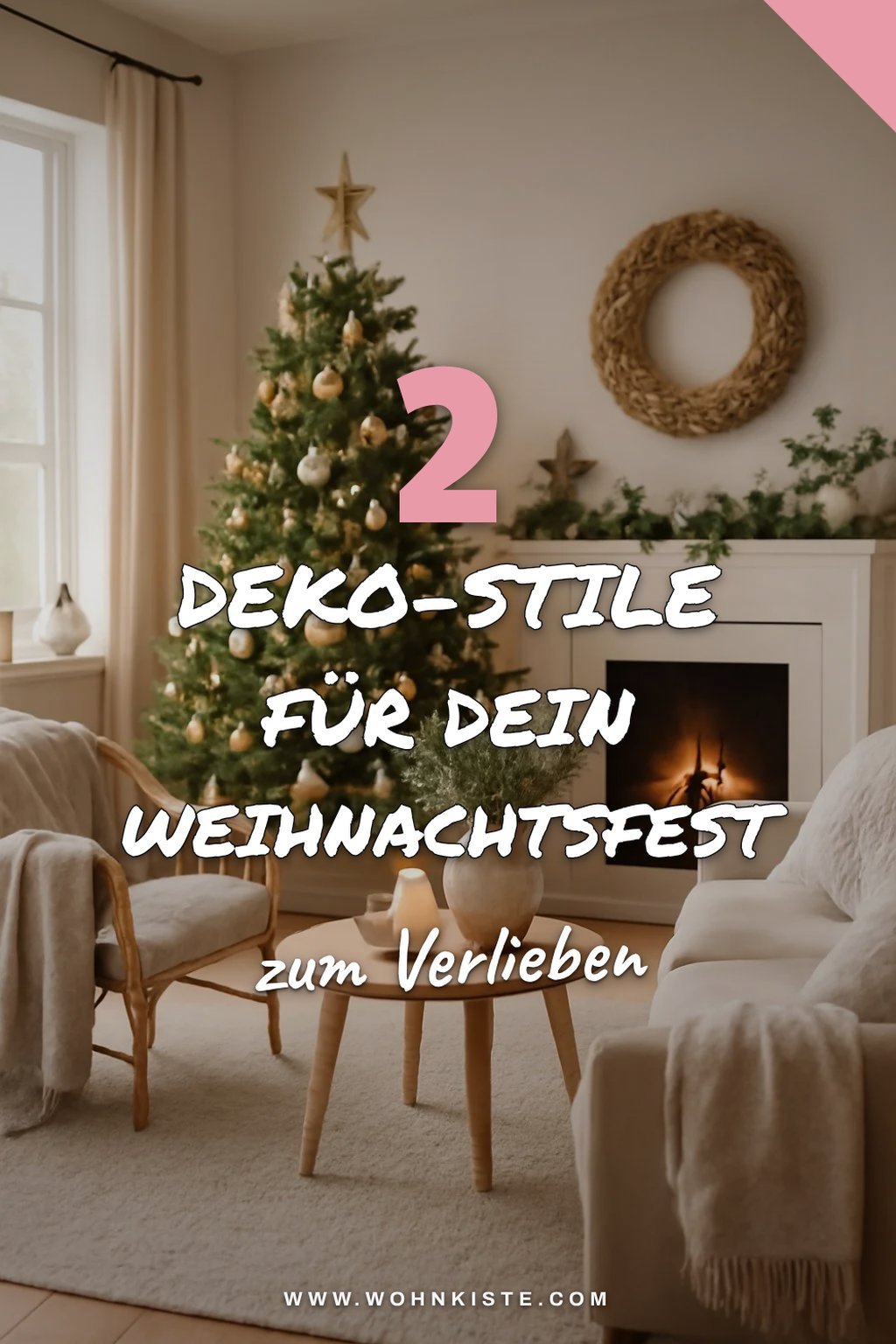 So findest du den perfekten Weihnachtsdeko-Stil für dein Zuhause