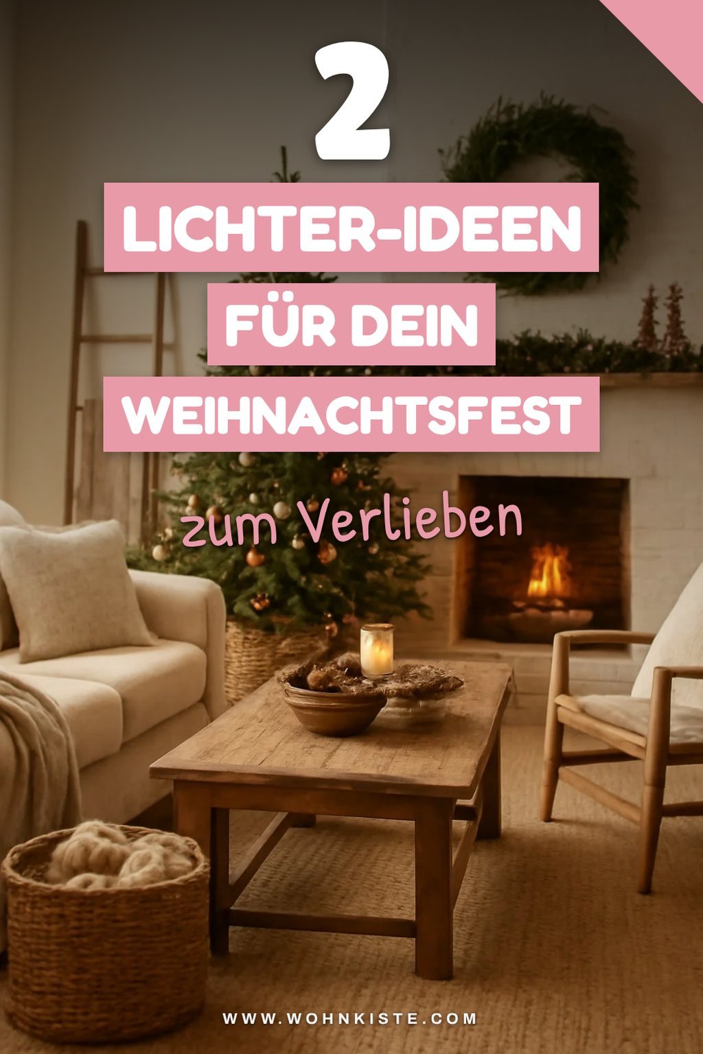 Funkelnde Lichter für festliche Stimmung
