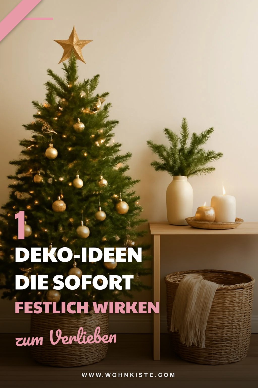 So verwandelst du dein Zuhause in ein Weihnachtswunderland