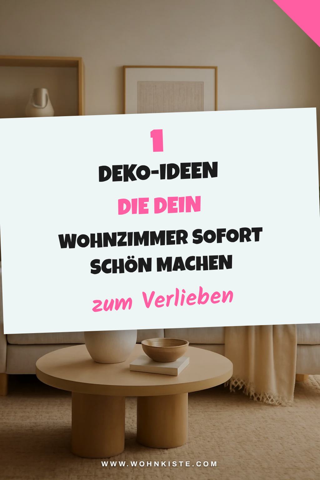 Diese Deko-Ideen bringen Struktur ins Wohnzimmer