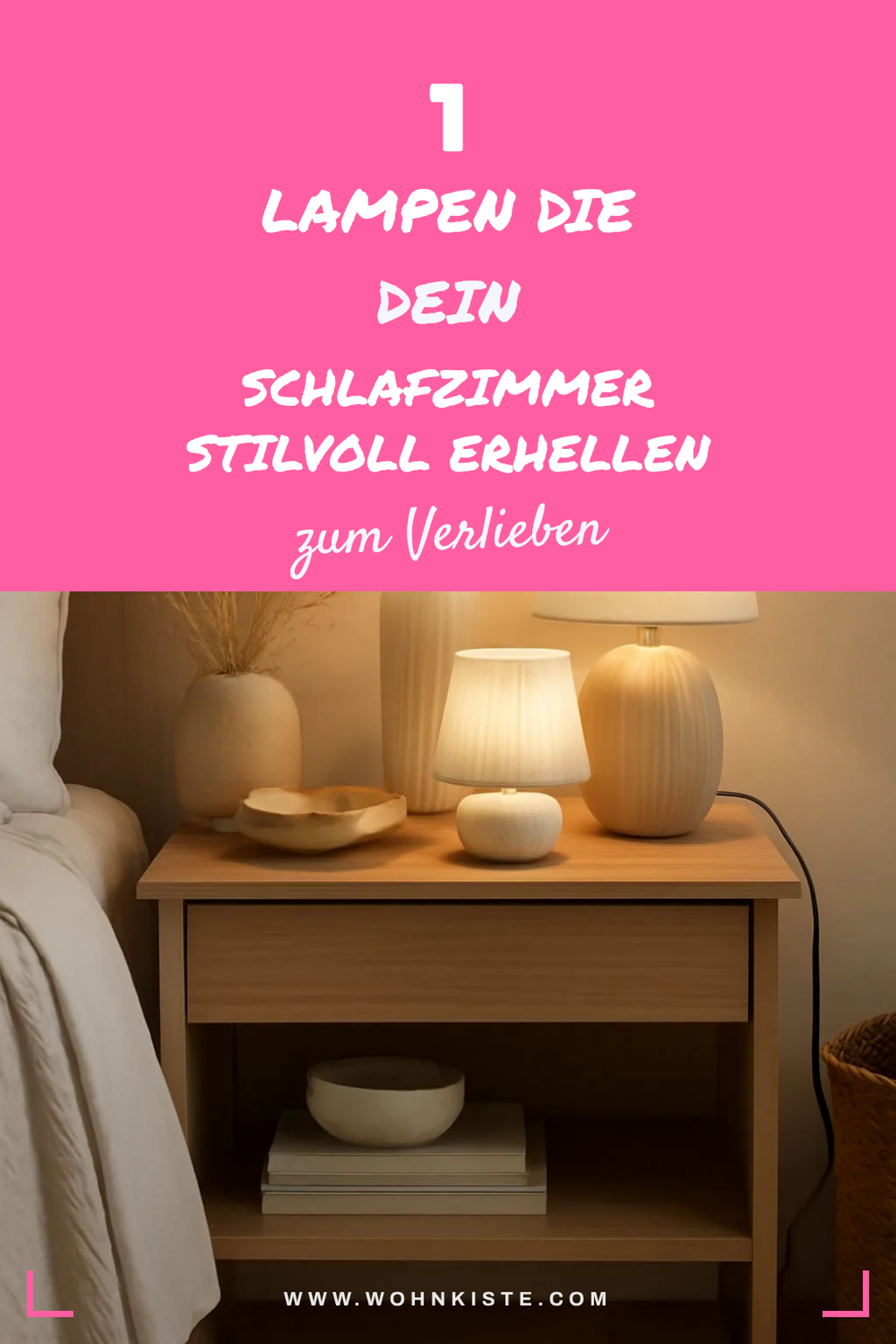 Diese 4 Nachttischlampen bringen stilvolles Licht ins Schlafzimmer