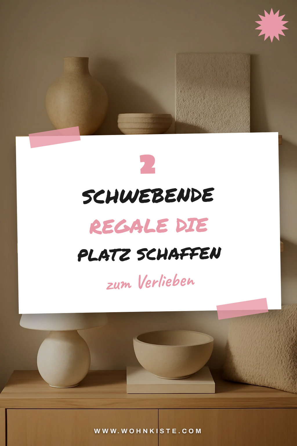 Wie du mit Wandregalen Platz sparst