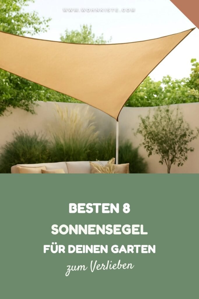 Die besten 8 Sonnensegel für deinen Garten 2026