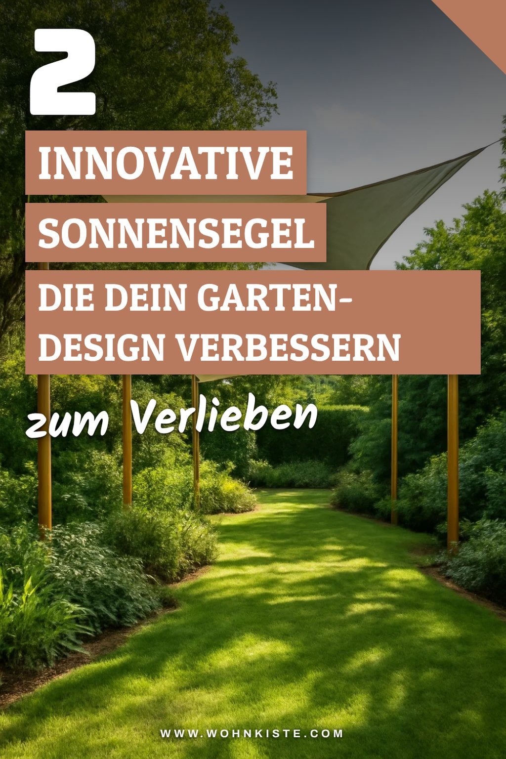 Diese 3 innovativen Sonnensegel sind echte Hingucker