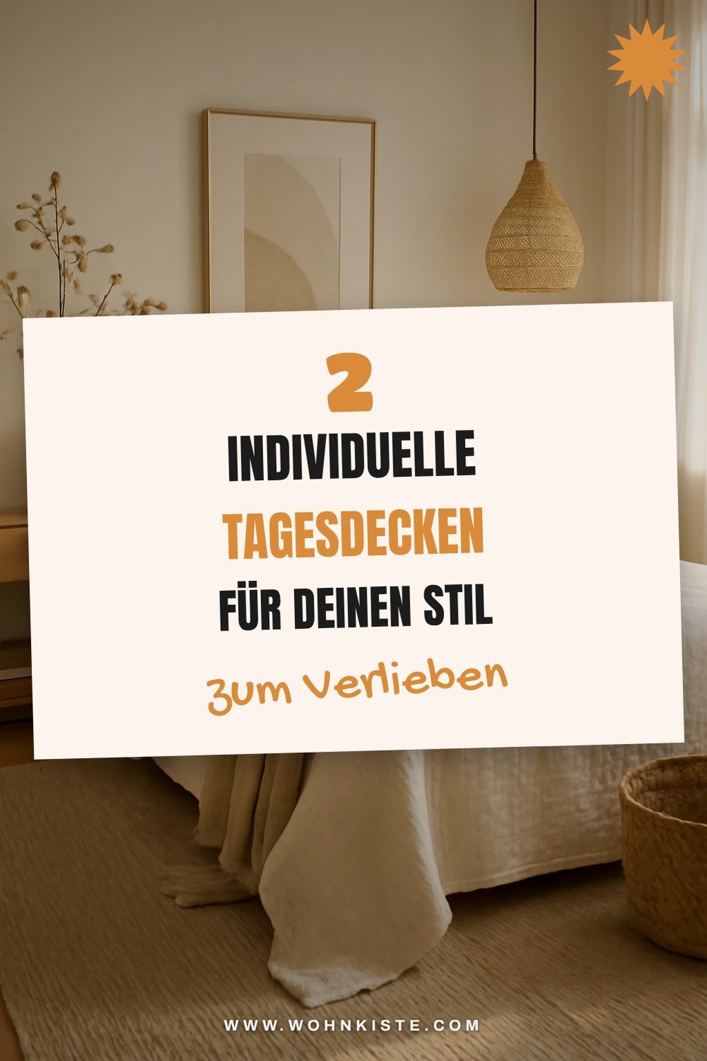 Dekorative Tagesdecken für einen individuellen Stil