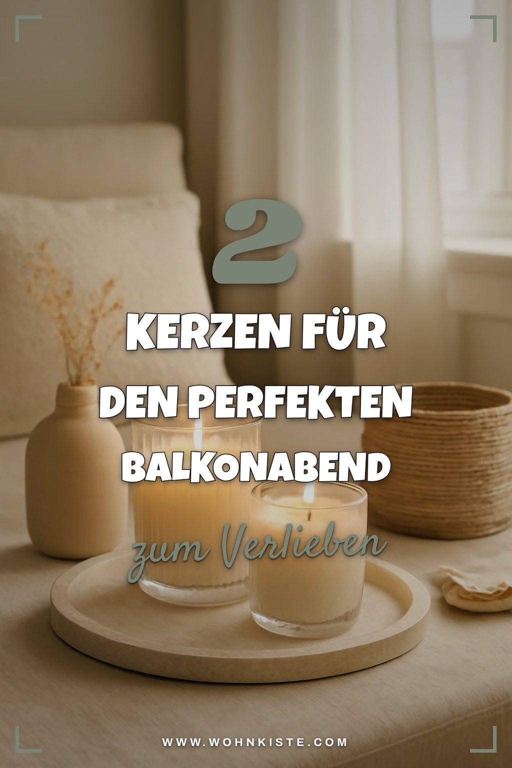 Diese Duftkerzen machen deinen Balkon zum Wohlfühlort