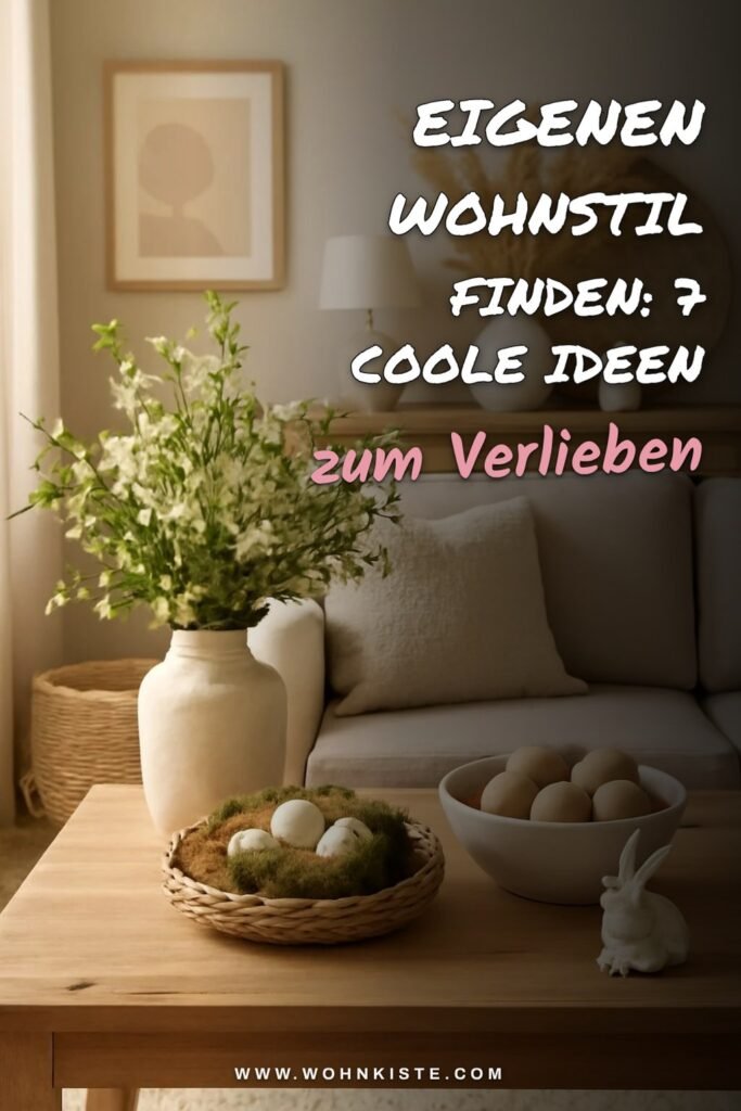 Eigenen Wohnstil finden: 7 coole Ideen für Ostern