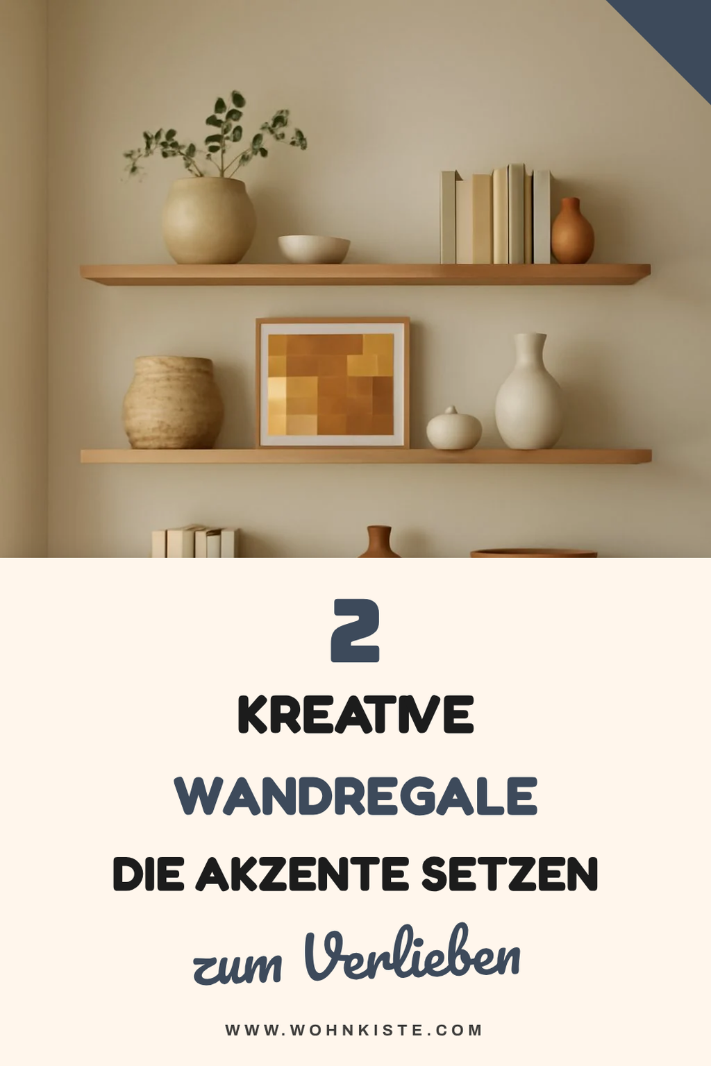Wandregale für besondere Akzente im Wohnzimmer