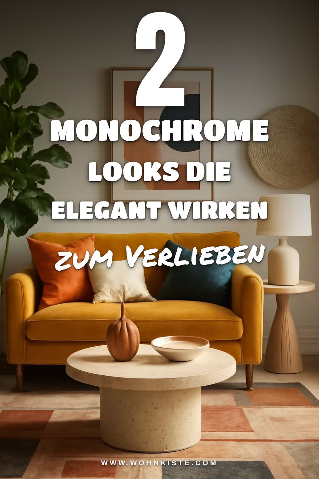 Monochrome Looks für Eleganz