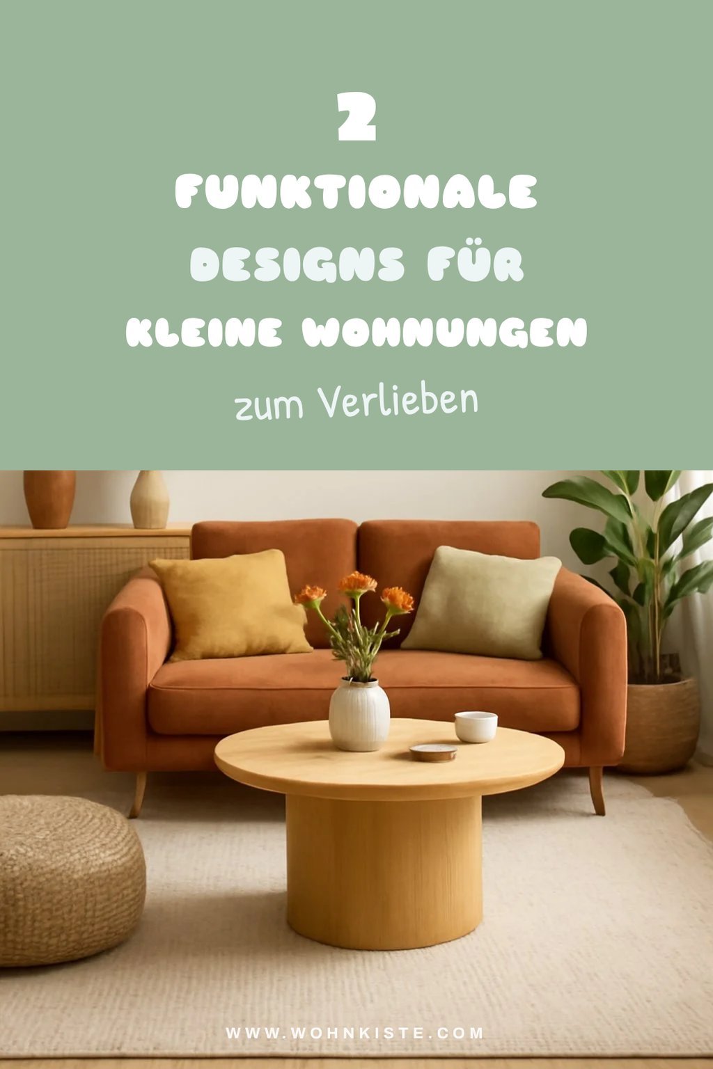 Funktionale Designs für kleine Räume