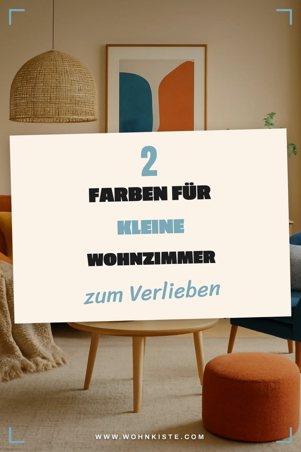 Farben für kleine Wohnzimmer