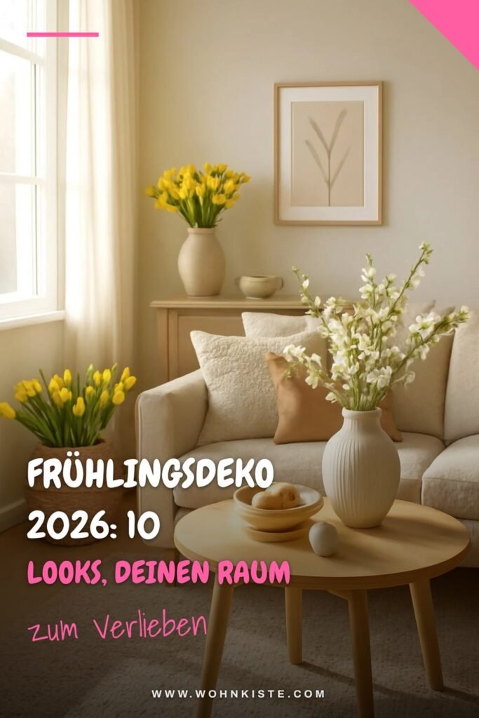Frühlingsdeko 2026: 10 Looks, die deinen Raum erfrischen