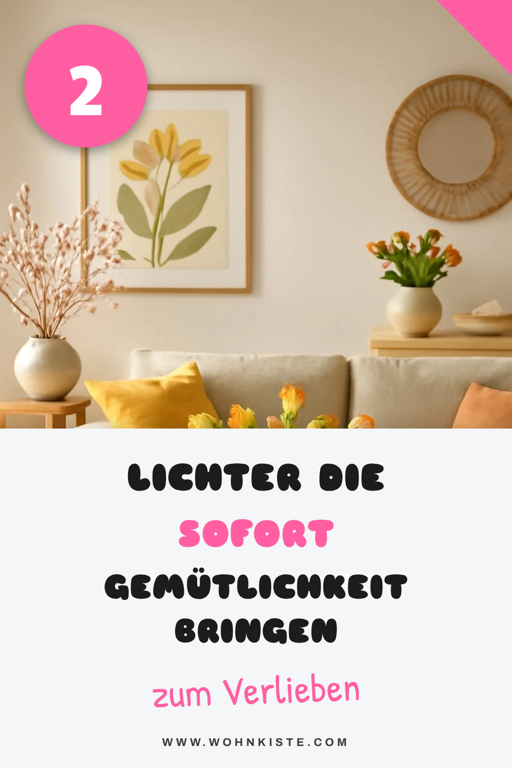 Frühlingslichter für gemütliche Abende