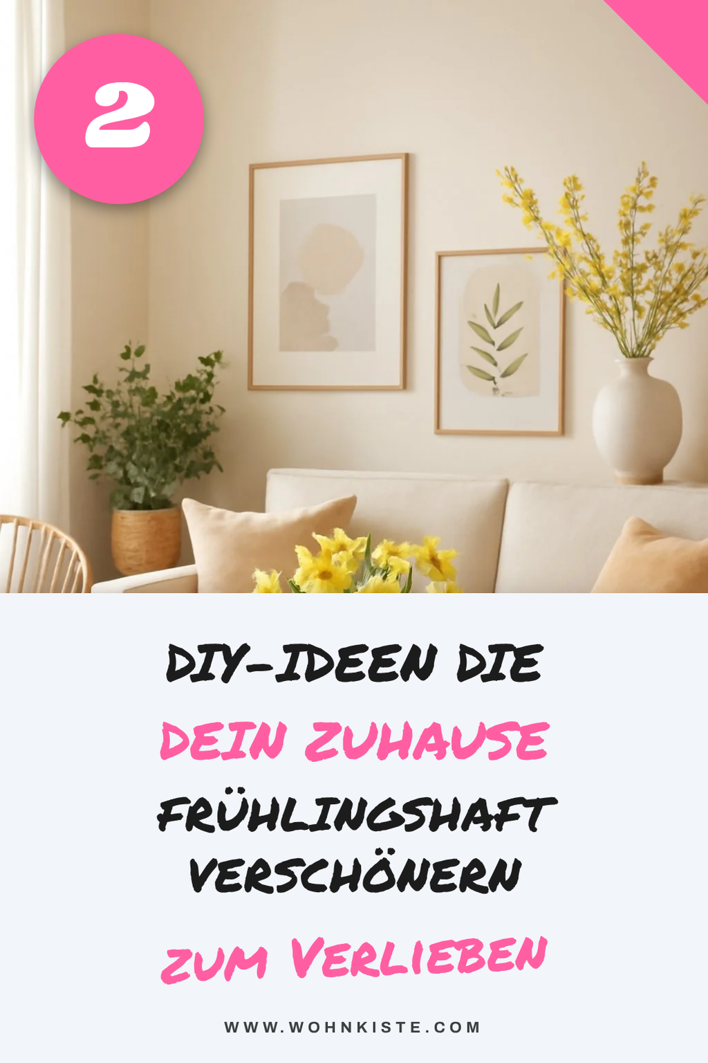 DIY-Ideen für deine Frühlingsdeko