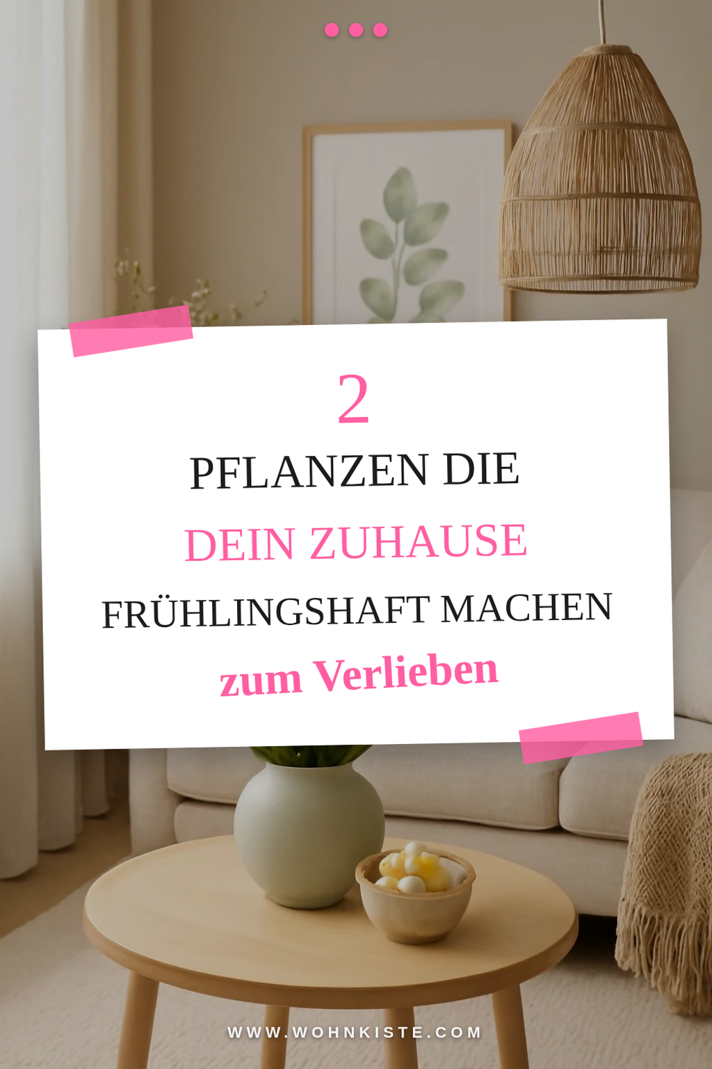 Grüne Akzente für dein Zuhause