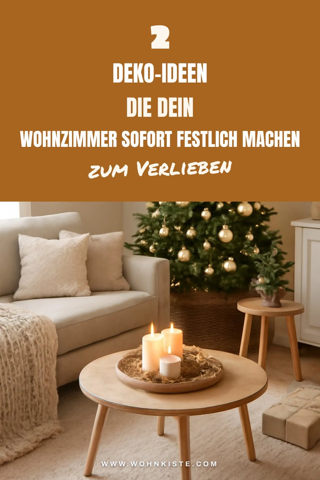 So schaffst du Weihnachtszauber mit funktionaler Deko