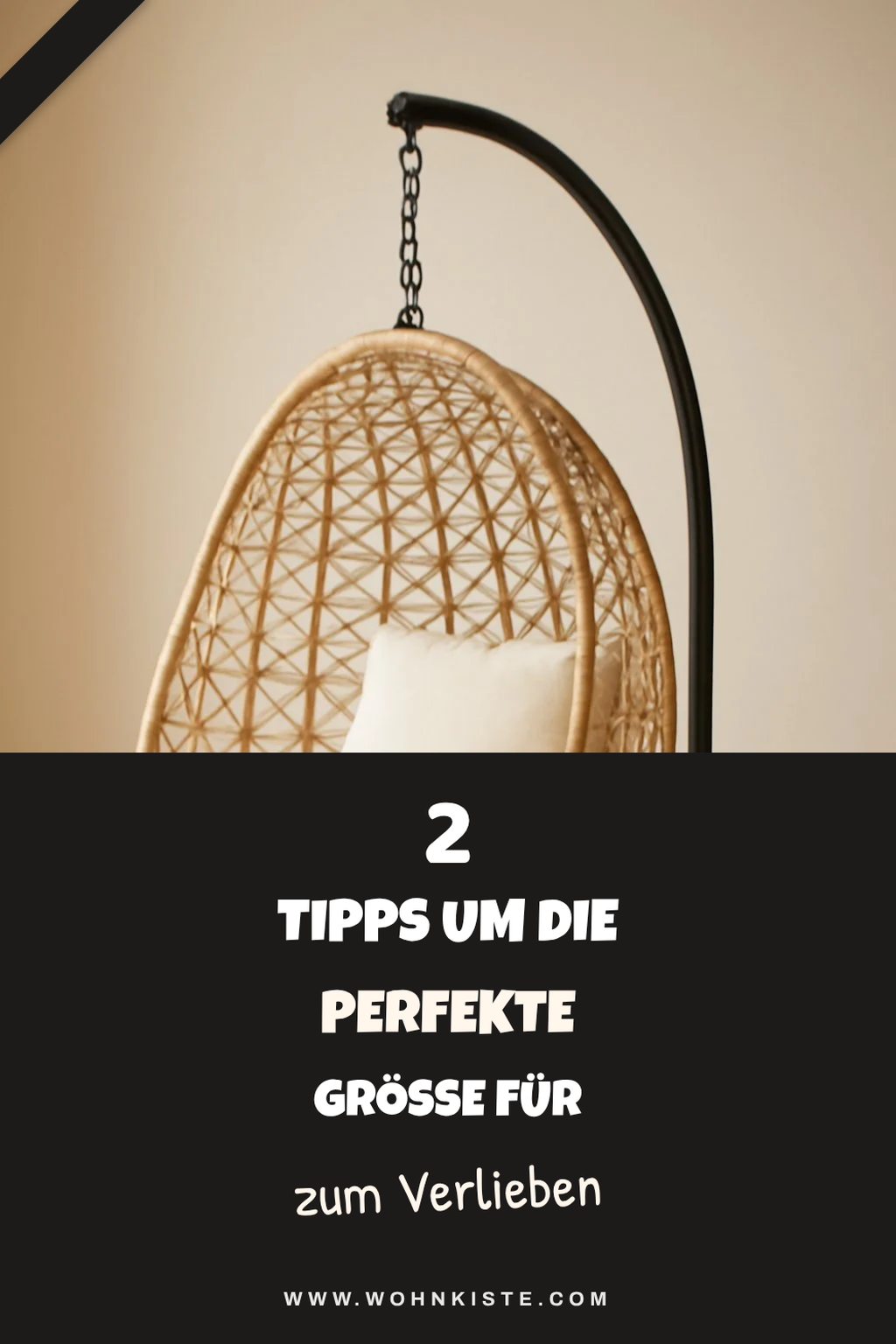 Wie wähle ich die richtige Größe für mein Hängesessel-Gestell?