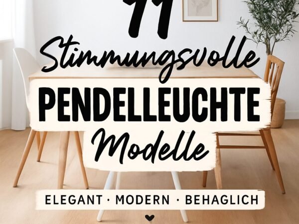 Pendelleuchten für den Esstisch