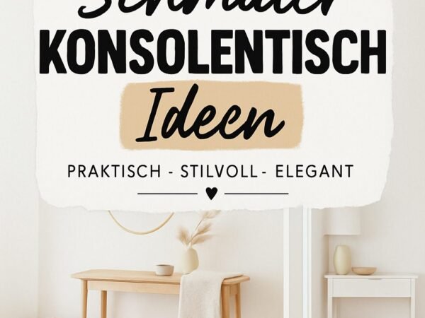 Konsolentisch für den Flur