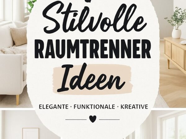 7 Ideen für offene Räume