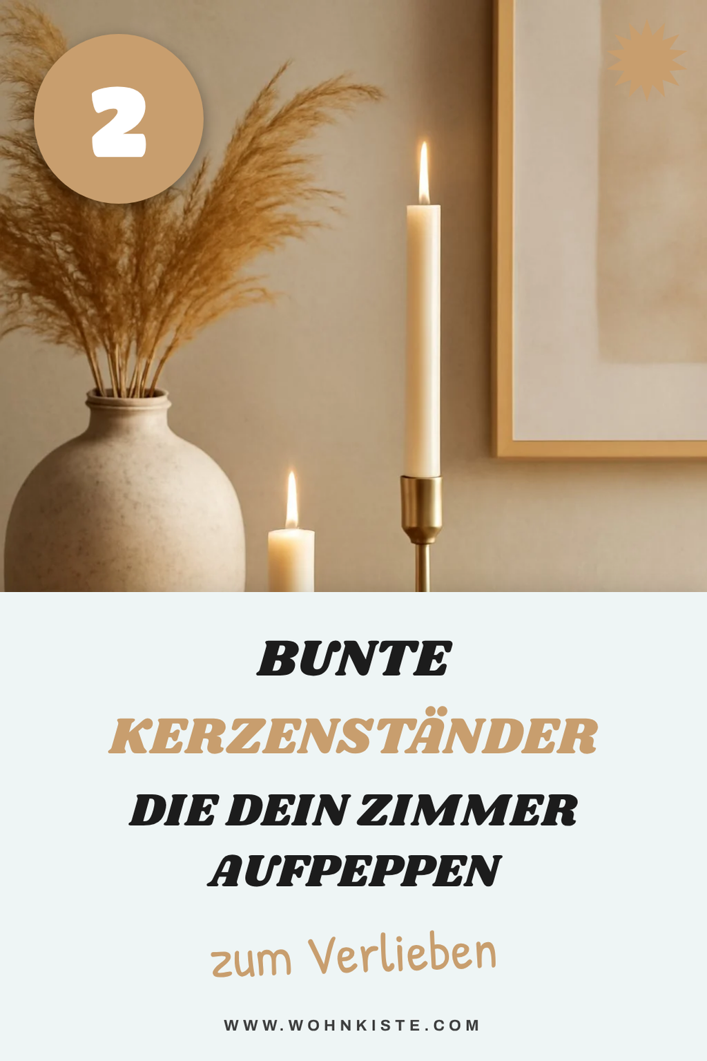 Diese Kerzenständer bringen Farbe in dein Zuhause