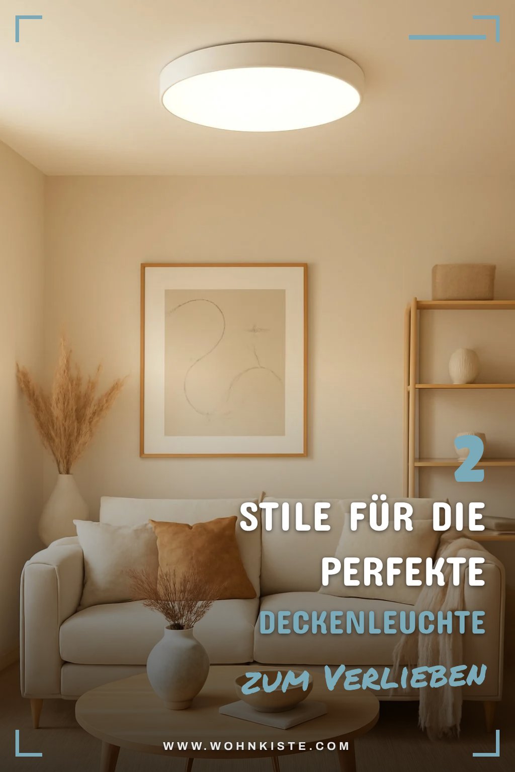 So findest du den perfekten Stil für deine Deckenleuchte