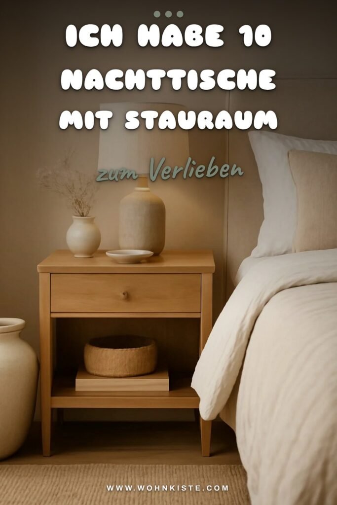 Ich habe 10 nachttische mit Stauraum ausprobiert — Idee Nr. 4 hat mich überrascht