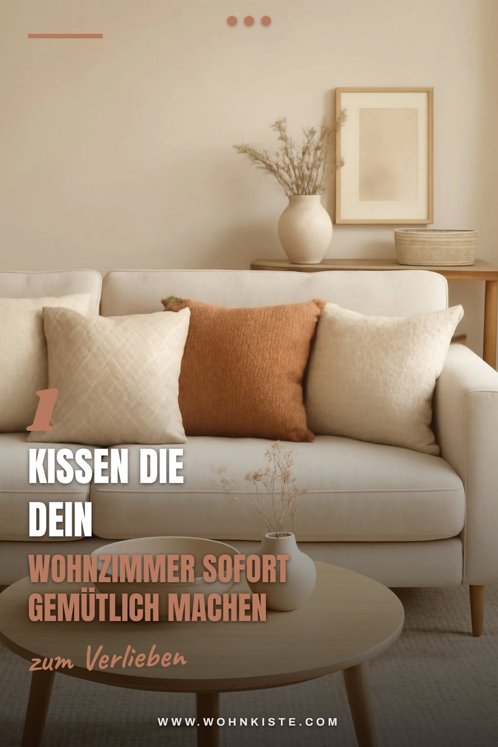 So verwandelst du dein Wohnzimmer mit 5 Dekokissen sofort