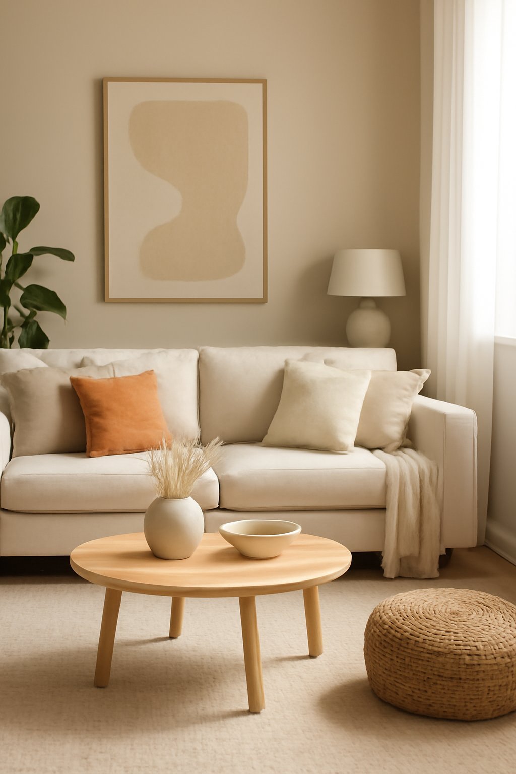 12 Deko-Ideen eine ruhige Atmosphäre für dein Wohnzimmer