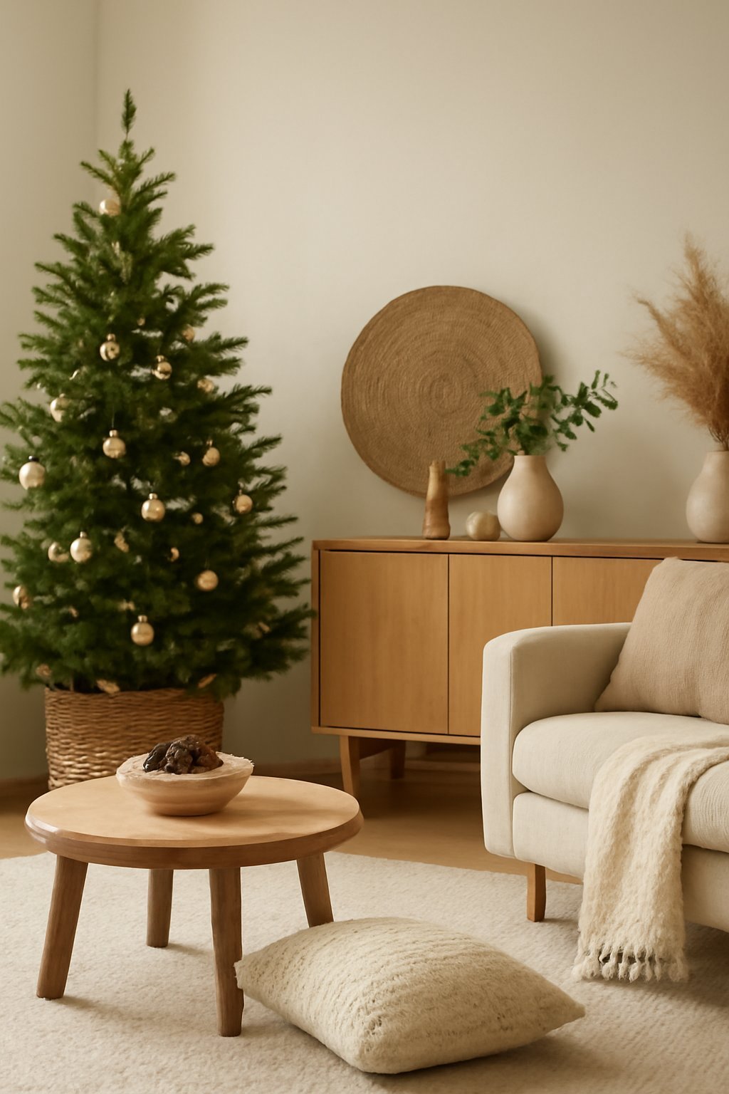 10 reduzierte Deko-Ideen für ruhige Weihnachtsräume