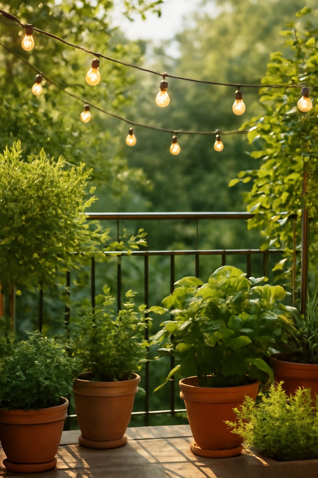 8 Balkon-Lichterketten für fröhliche Sommerabende — Balkon-Lichterketten fröhliche
