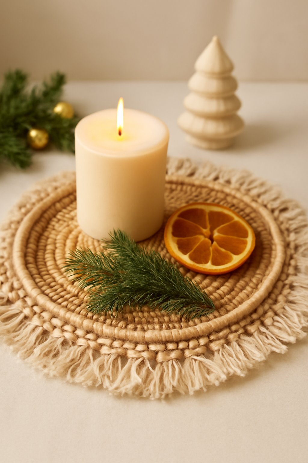 Boho-Dekotabletts: 10 festliche Ideen für dein Weihnachten — Boho-Dekotabletts festliche