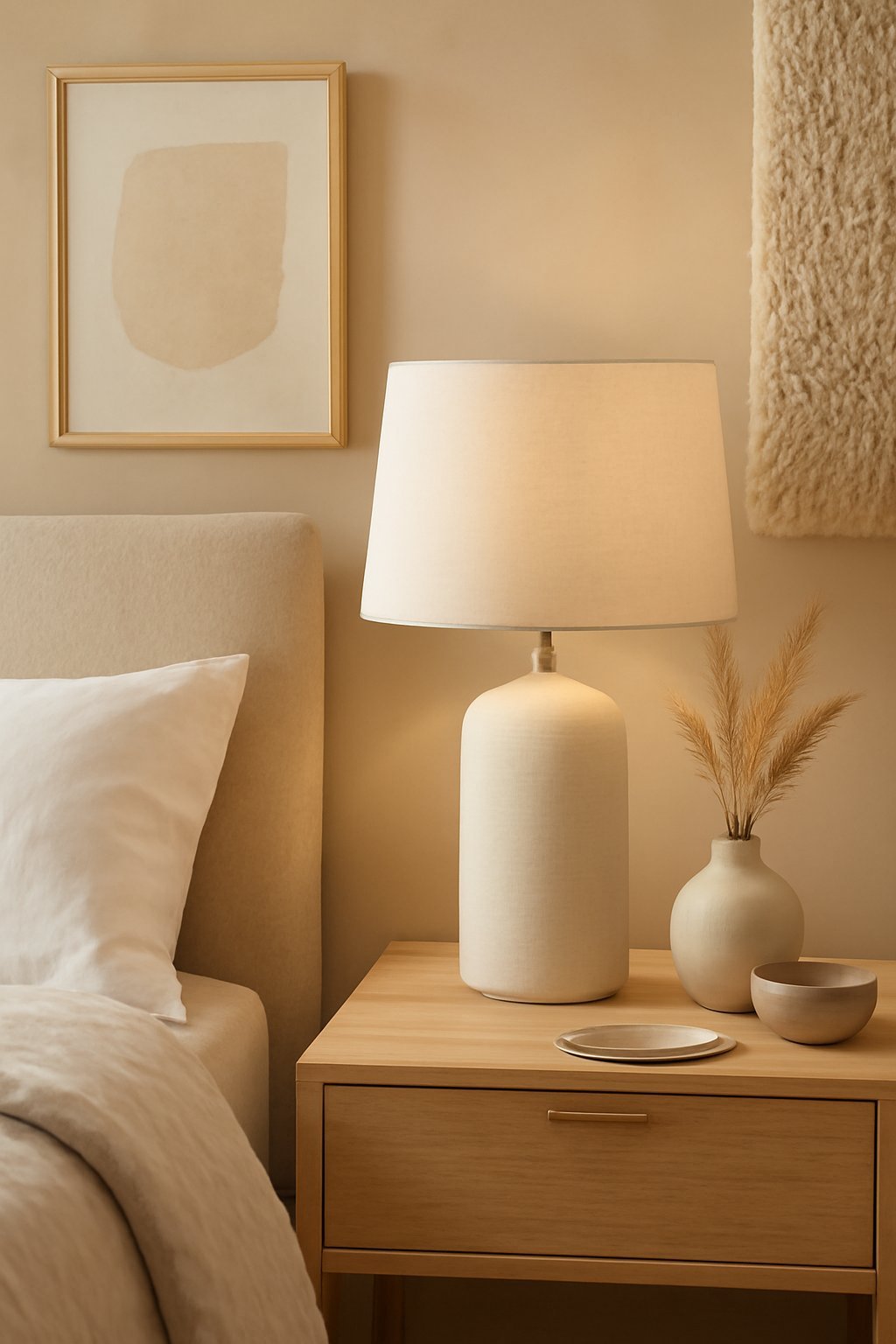 10 stilvolle Nachttischlampen mit Kabel für jeden Bett-Stil