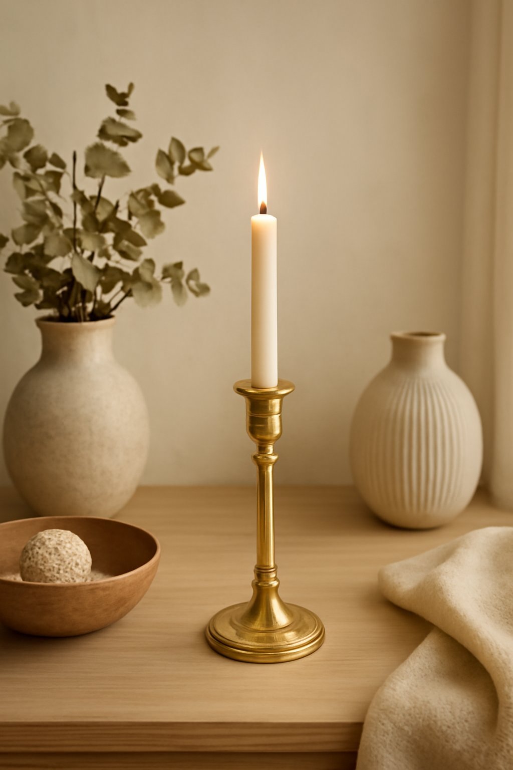 Wie du mit 20 € deinen Gold-Kerzenhalter selbst machst