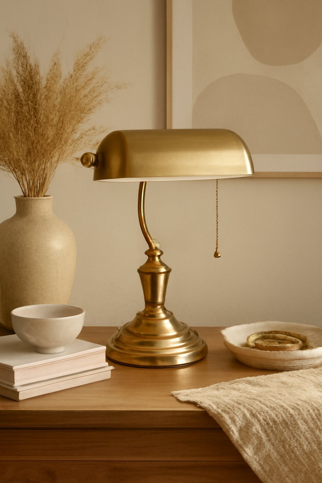 Wie kannst du eine Messing-Bankerlampe selber restaurieren?