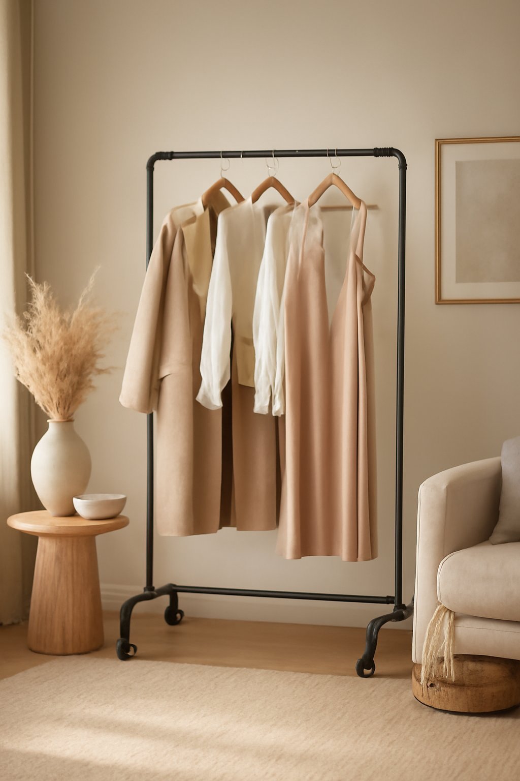 Kleiderständer auf Rollen 2026: 10 stylische Looks für dein Zuhause
