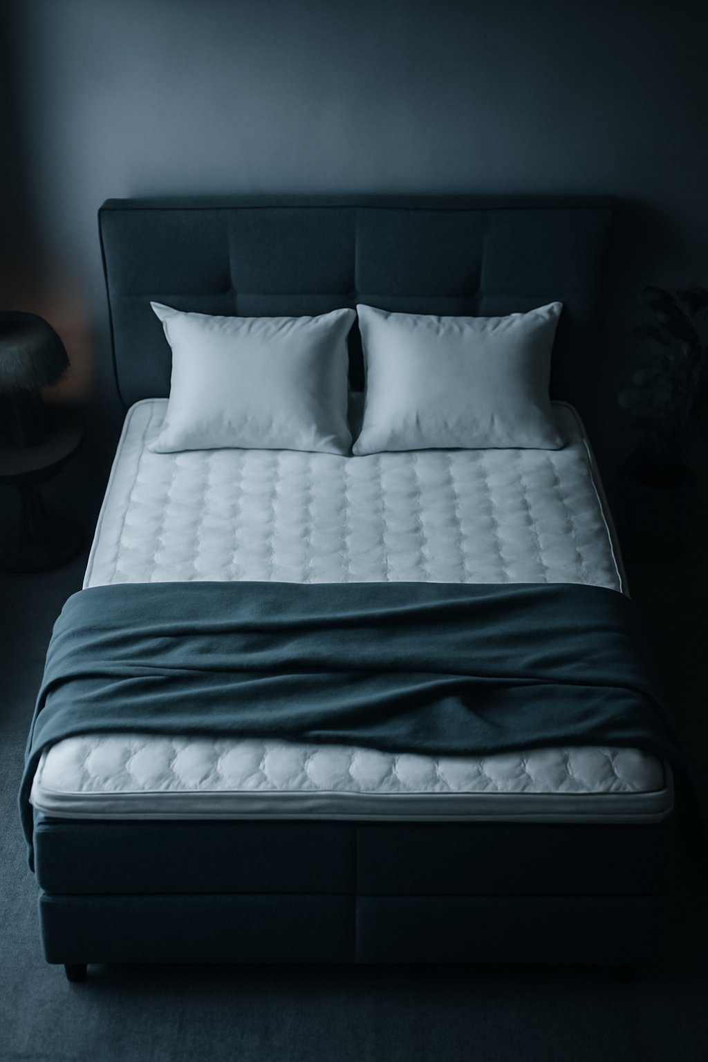 Boxspringbett mit abnehmbarem Bezug