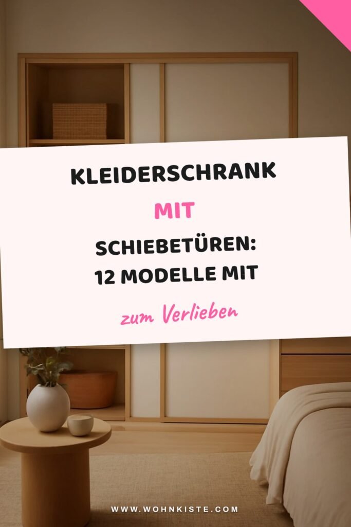 Kleiderschrank mit Schiebetüren: 12 Modelle mit viel Stauraum