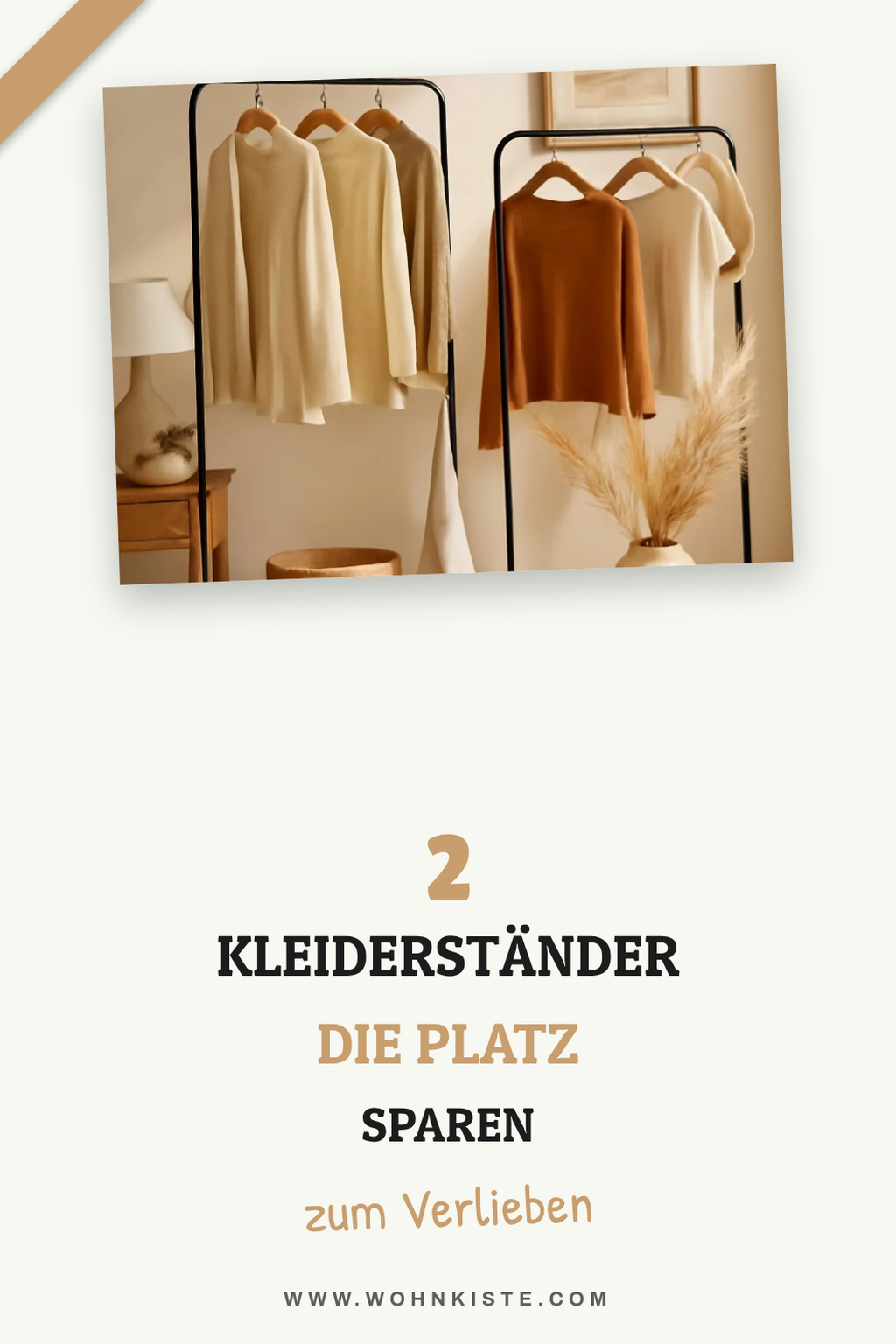 Praktische Kleiderständer für kleine Wohnungen
