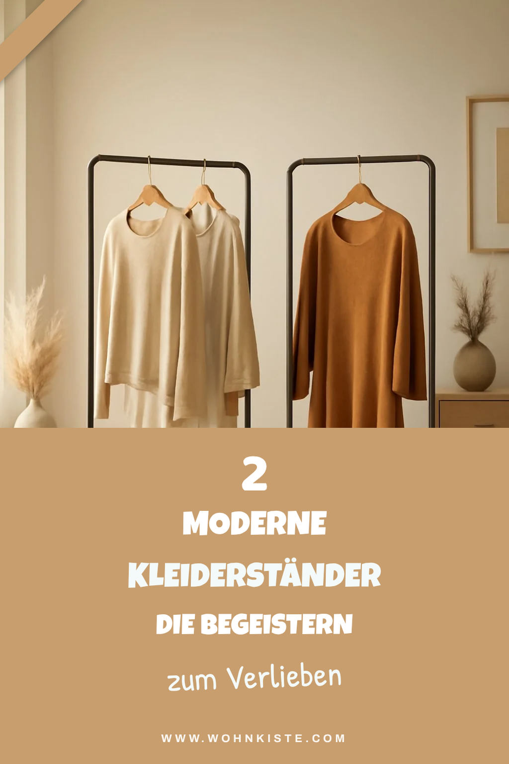 Moderne Designs für Kleiderständer auf Rollen