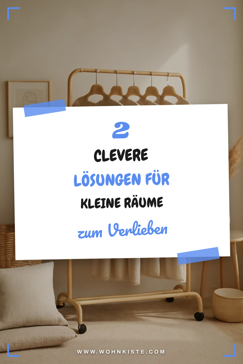 Kleiderständer für kleine Räume geschickt nutzen