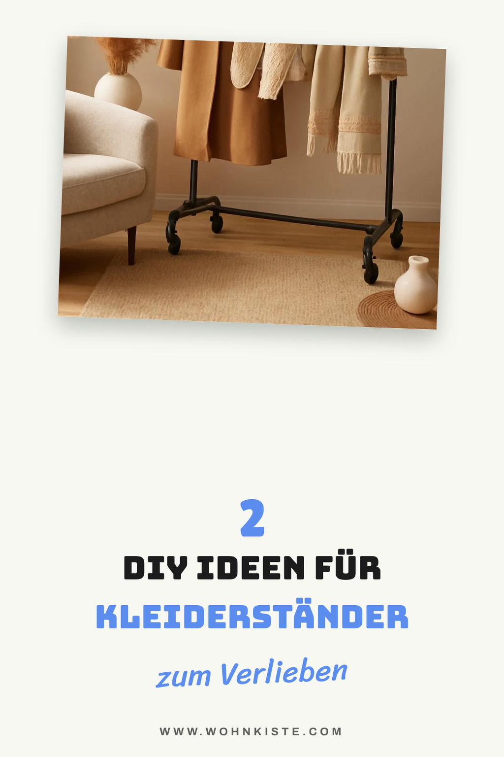 Kreative DIY-Ideen für Kleiderständer