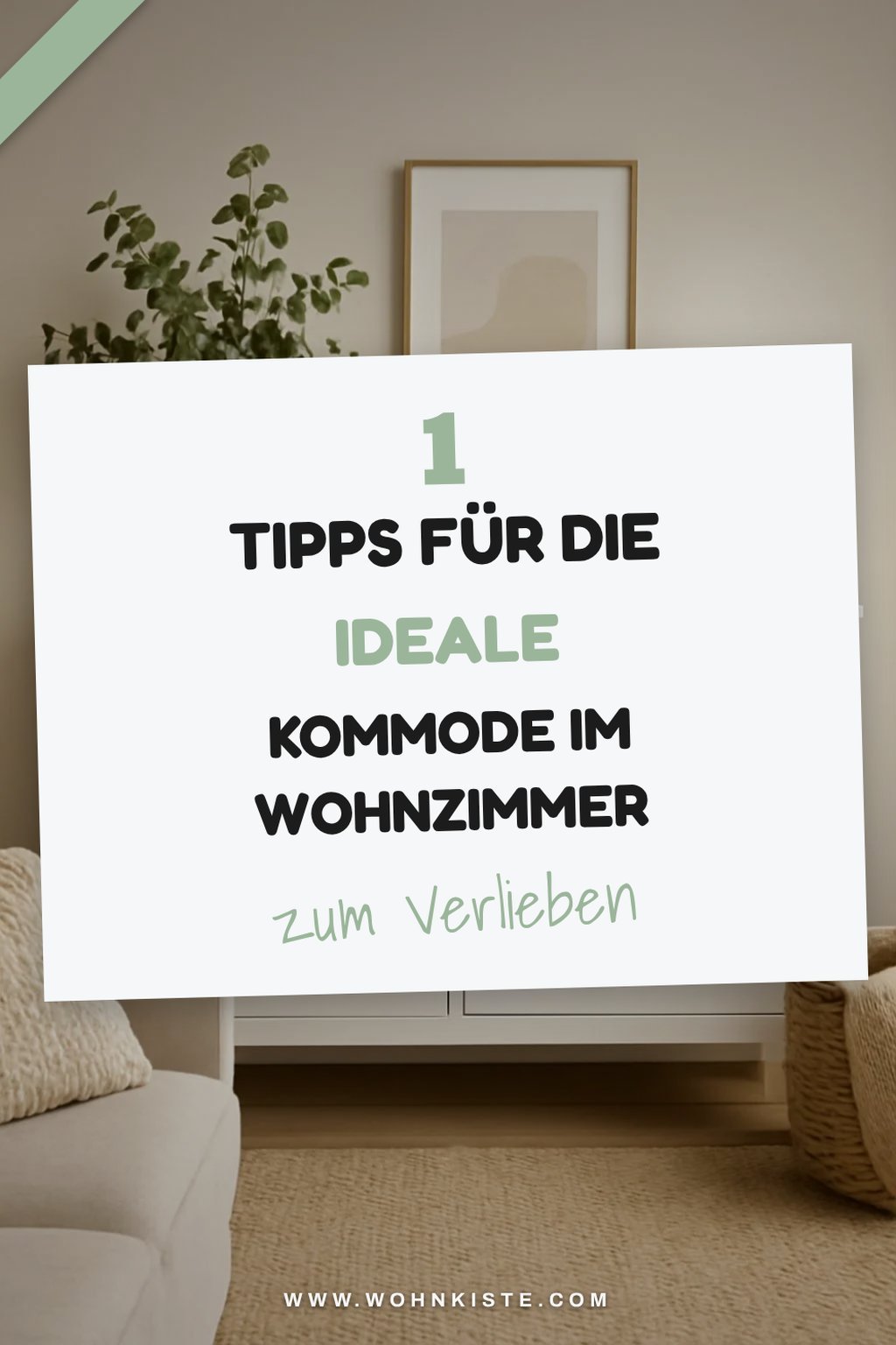 So wählst du die perfekte weiße Kommode für dein Wohnzimmer