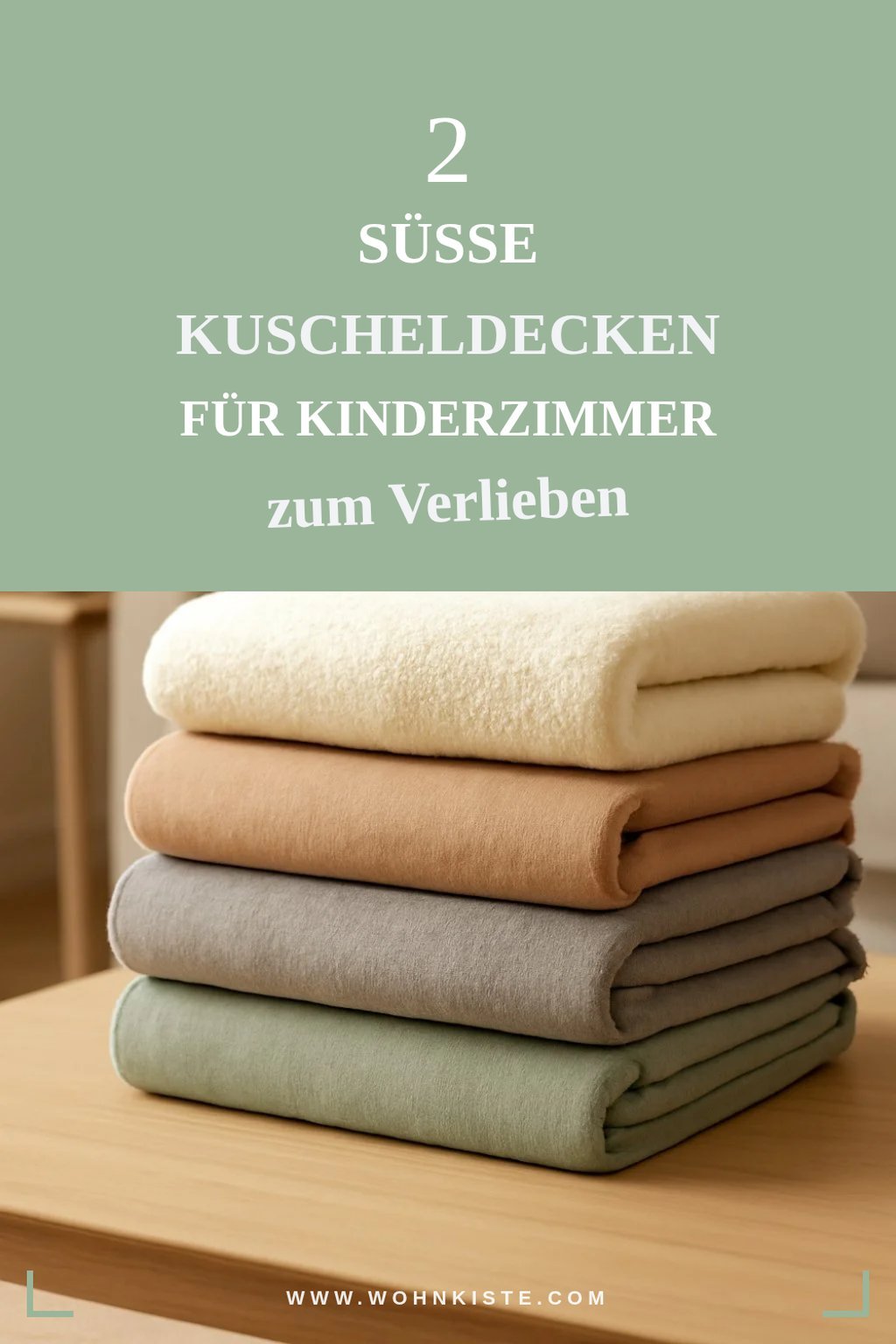 Kuschelige Decken für Kinder