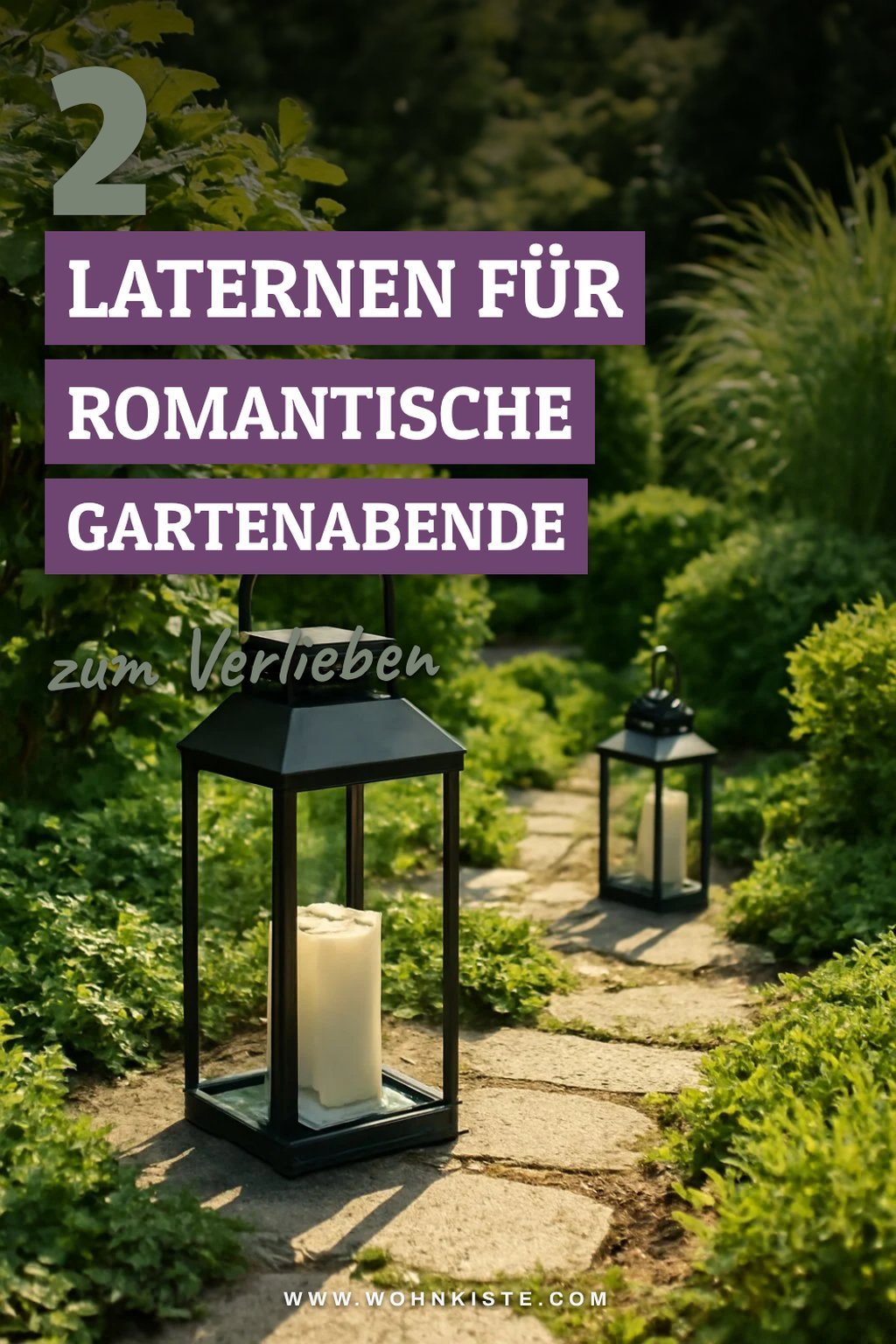Beleuchtungstipps für romantische Abende im Garten