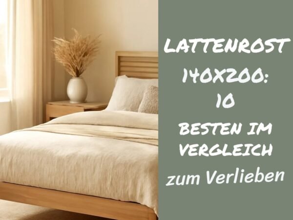 Lattenrost 140x200: Die 10 besten im Vergleich