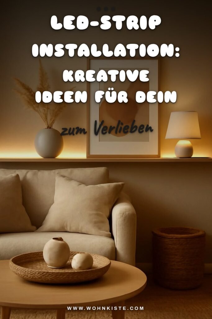 LED-Strip Installation: Kreative Ideen für dein Zuhause