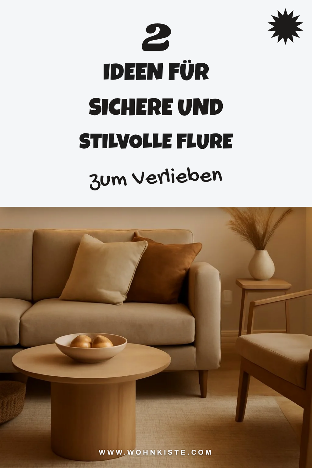 Funktionale Beleuchtung für Flure
