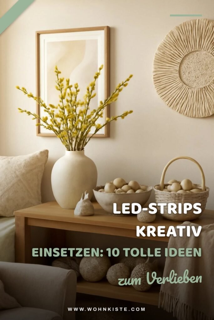 LED-Strips kreativ einsetzen: 10 tolle Ideen zu Ostern