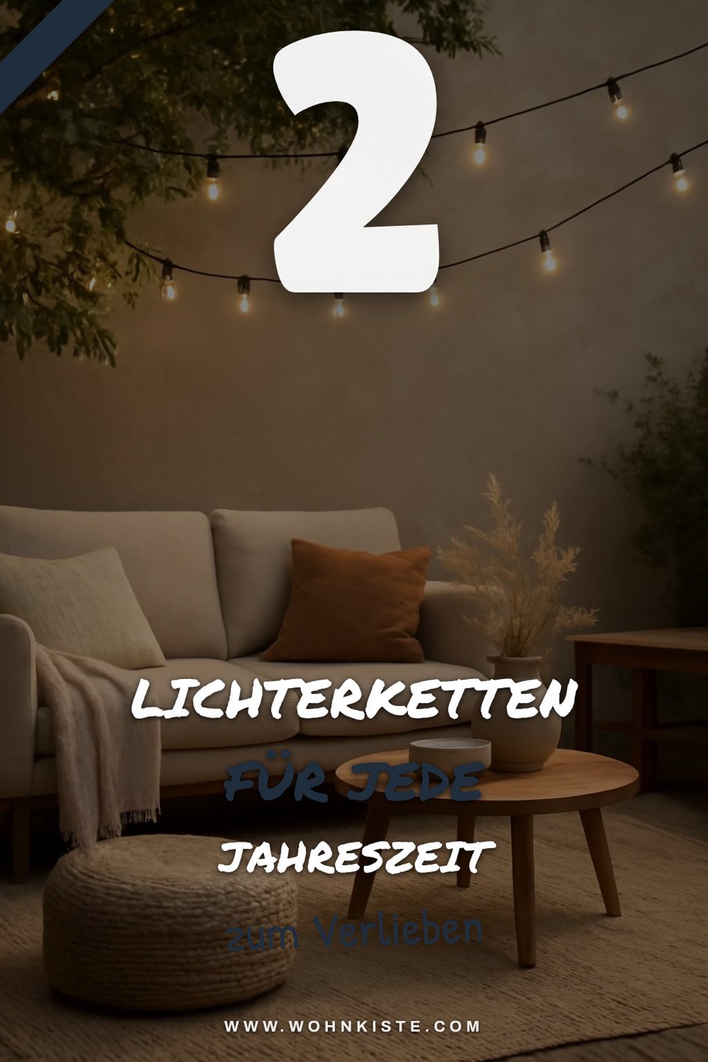Lichterketten für saisonale Dekorationen